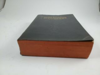 Vintage Abbott ' s Ready Reference Dictionary 1938 Faux Leather Bound W/ Synonyms 2