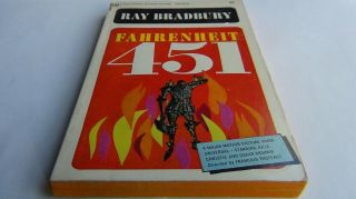 Fahrenheit 451 By Ray Bradbury 1966 Paperback