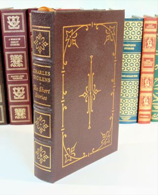 Easton Press Short Stories Of Charles Dickens Collectors Edition Leather