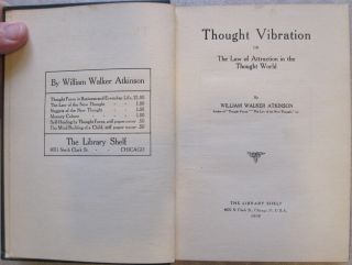 Thought Vibration or the Law of Attraction in the Thought World - 1909 3