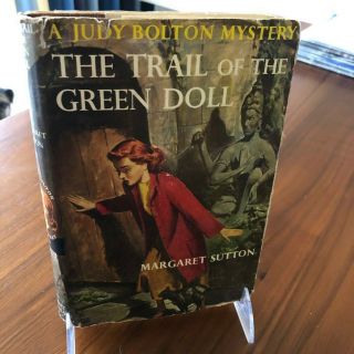 The Trail Of The Green Doll Judy Bolton 27 Margaret Sutton,  First Edition In Dj