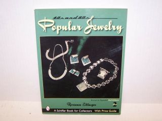 Forties & Fifties Popular Jewelry Roseann Ettinger 160 Pages Of 40 