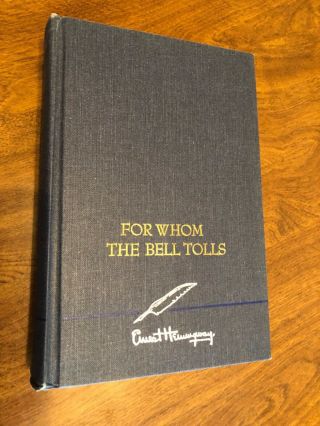 For Whom The Bell Tolls By Ernest Hemingway (1940; 1968 Reprint Hardcover)