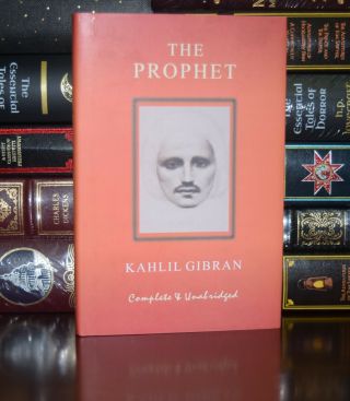 The Prophet By Kahlil Gibran Illustrated Deluxe Hardcover Pocket Edition