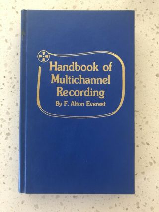 Handbook Of Multichannel Recording By F.  Alton Everest,  Hardcover