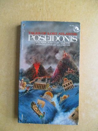 Poseidia: Tales Of Lost Atlantis (1973,  1st Pb Printing) By Clark Ashton Smith
