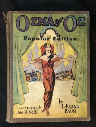 The Ozma Of Oz 1935 Edition L Frank Buam Wizard Reilly & Lee Popular