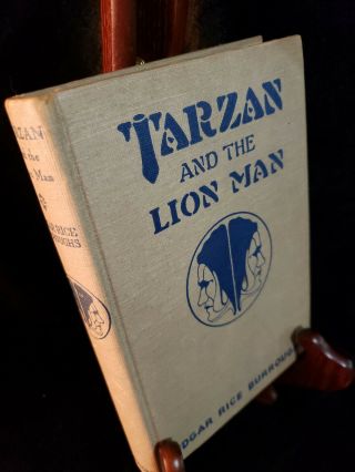 1934 Tarzan And The Lion Man By Edgar Rice Burroughs Hardcover