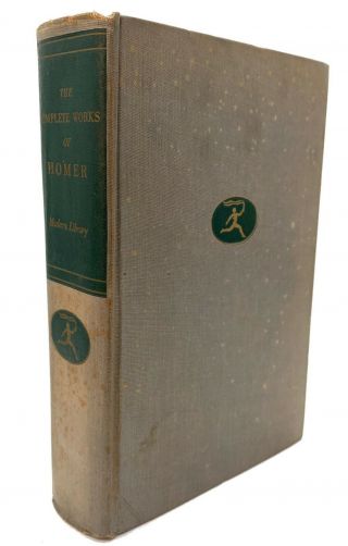 The Complete Of Homer: The Iliad & Odyssey - Modern Library 1950