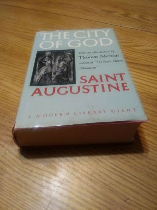 Saint Augustine The City Of God Modern Library G74 Modern Library Edition