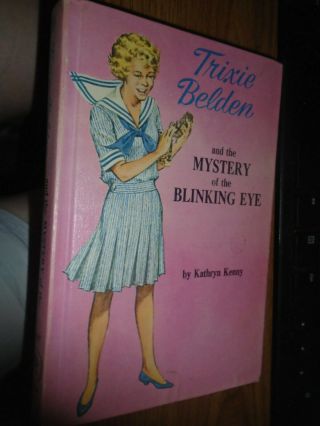 Trixie Belden Book 12 Mystery Of The Blinking Eye Golden Deluxe Edition,