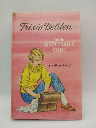 Trixie Belden Book 7 The Mysterious Code,  Deluxe Hardcover Edition.  1966