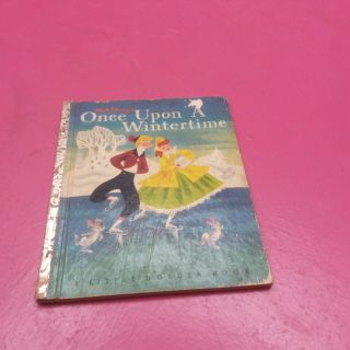 A Little Golden Book Once Upon A Wintertime D12 1950 1st Edition (g335)
