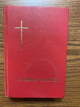 Vintage 1945 The Book Of Common Prayer With Psalms Of David Hardcover