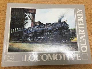 Locomotive Quarterly Vintage Train Railroad 1976 Vol I No.  1