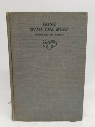 Gone With The Wind Margaret Mitchell 1938 1st Edition Early Print