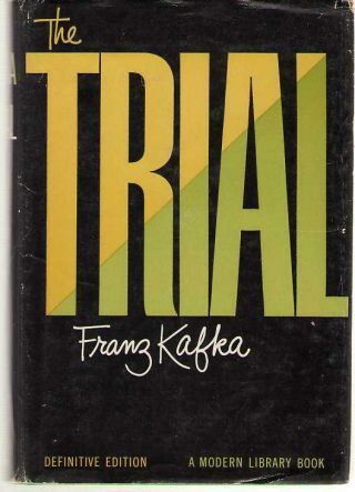 The Trial By Franz Kafka - The Modern Library 318.  1 Hardback In Dj Pre - 1967