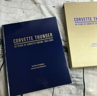 Corvette Thunder Book Vintage 50 Years of Racing 1953 - 2003 (H15) 3