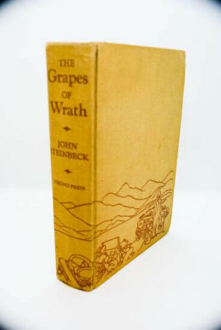 1939 Grapes Of Wrath John Steinbeck Book 1st Edt