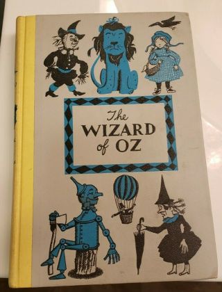 Vintage The Wizard Of Oz By Frank Baum.  Circa 1944.  Hardcover