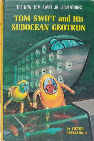 Tom Swift And His Subocean Geotron Book 27 Victor Appleton Ii Hardcover 1966