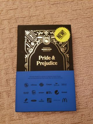 Mschf Branded Books - Pride & Prejudice By Jane Austen - Only 1000 Made