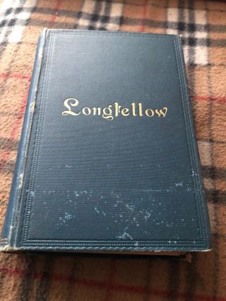The Poetical Of Henry Wadsworth Longfellow.  Leather Complete Edition 1901
