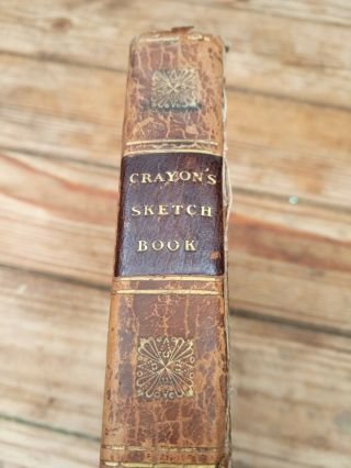 The Sketch Book Of Geoffrey Crayon Volume 1 Third Edition 1820 Antique Book