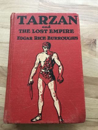 " Tarzan And The Lost Empire " By Edgar Rice Burroughs Us Print 1929