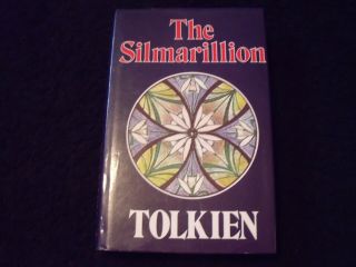 Jrr Tolkien The Silmarillion First Edition Fold - Out Map Hardback Allen & Unwin