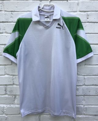 Vintage Puma 1980s Style Jersey Shirt Trikot Football Soccer West Germany