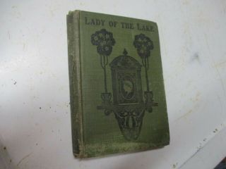 1830 Antique Book Lady Of The Lake By Sir Walter Scott 335 Pages 6 Chapters