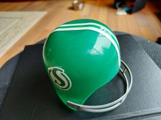 Vtg Diary Queen Laich Cfl Saskatchewan Roughriders Football Helmet 4 " 1970s