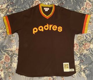 Authentic - Mitchell & Ness - 1982 Tony Gwynn - San Diego Padres - Size Xl/48 - - Read