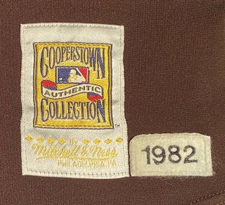 Authentic - Mitchell & Ness - 1982 Tony Gwynn - San Diego Padres - Size XL/48 - - READ 3