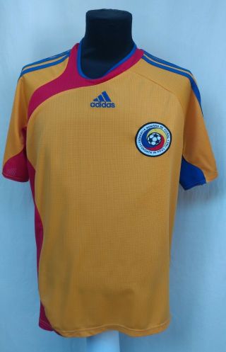 Romania National Team 2006/2007/2008 Home Football Jersey Adidas Shirt Size M