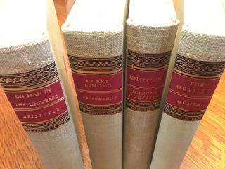 Classics Club Books: Marcus Aurelius,  Homer,  Thackeray,  And Aristotle - Cond