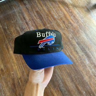 Vintage Nfl Buffalo Bills Eastport Embroidered Snapback Hat Adjustable Cap