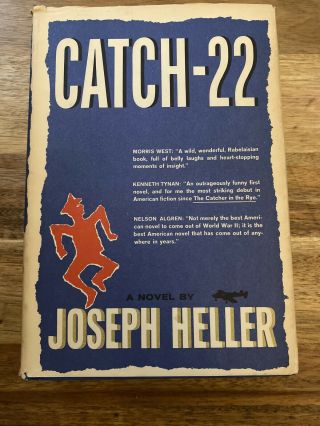 Joseph Heller / Catch 22 Hardcover / Book Club Edition (1961)