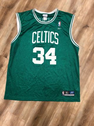 Paul Pierce Boston Celtics Reebok Nba Basketball Jersey Xl