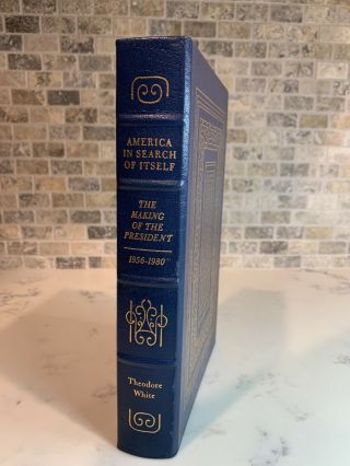 America In Search Of Itself By Theodore White Easton Press Leather Bound Book