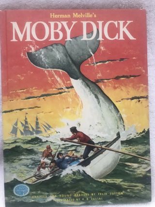 Herman Melville’s Moby Dick - Felix Sutton - Young Readers - 1956/illustrated