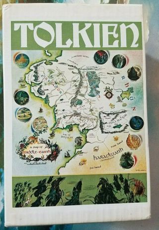 Tolkien Lord Of The Rings Ballantine Trade Paperback Special Edition Box Set