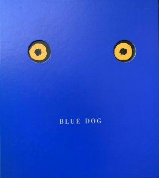 1994 Blue Dog Art Book By George Rodrigue & L.  S.  Freundlich,  Slipcase Edition
