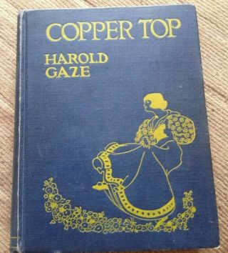 1924 Book Copper Top Queer Adventures Of A Quaint Child By Harold Gaze 1st Edit.