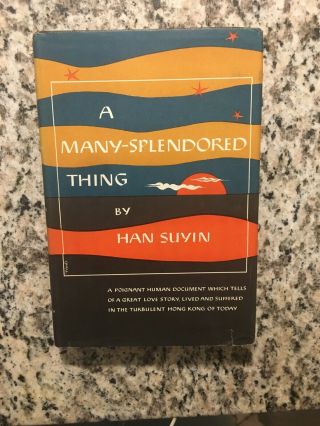 A Many - Splendored Thing By Suyin Han - Hardcover