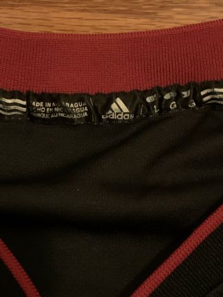 Adidas LeBron James Miami Heat Black jersey Size Large 3