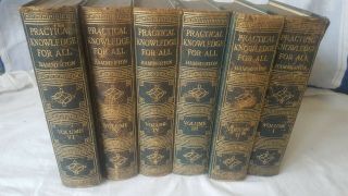 Practical Knowledge For All (complete Set Of 6 Volumes) C.  1950 