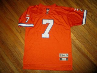 John Elway Denver Broncos 7 Jersey Football Nfl Throwback Sewn Stitched Youth Xl