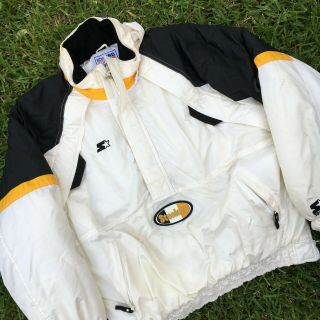 Vintage 90’s Pittsburgh Steelers Pro Line Starter Pullover Jacket Coat Size Xxl